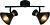 Спот Arte Lamp Baltimore A1406AP-2BK