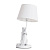 Настольная лампа Arte Lamp Gustav A4420LT-1WH