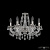 Подвесная люстра Bohemia Ivele Crystal 1609 16109/6/165 Ni