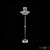 Торшер Bohemia Ivele Crystal 1931 19311T3/H/45JB-172 G