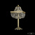 Настольная лампа Bohemia Ivele Crystal 1928 19282L6/H/20IV G
