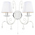 Бра Arte Lamp Romana Snow A1743AP-2WH
