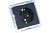 Розетка с заземлением без шторки 16A карбон Systeme Electric AtlasDesign ATN001043