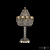 Настольная лампа Bohemia Ivele Crystal 1905 19051L4/H/20IV G