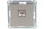 Розетка 1-я RJ45 шампань Systeme Electric ATLAS DESIGN ATN000583